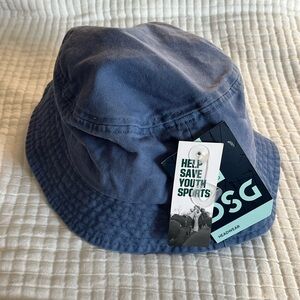 100% Cotton Girl’s Blue Bucket Hat